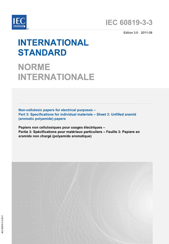 Cover IEC 60819-3-3:2011